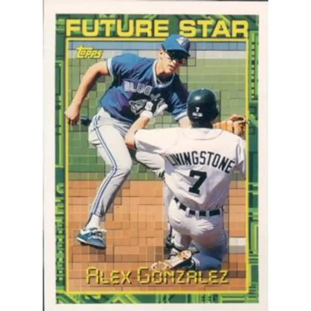 1994 Topps Alex Gonzalez FS, RC, UER # 67 Toronto Blue Jays